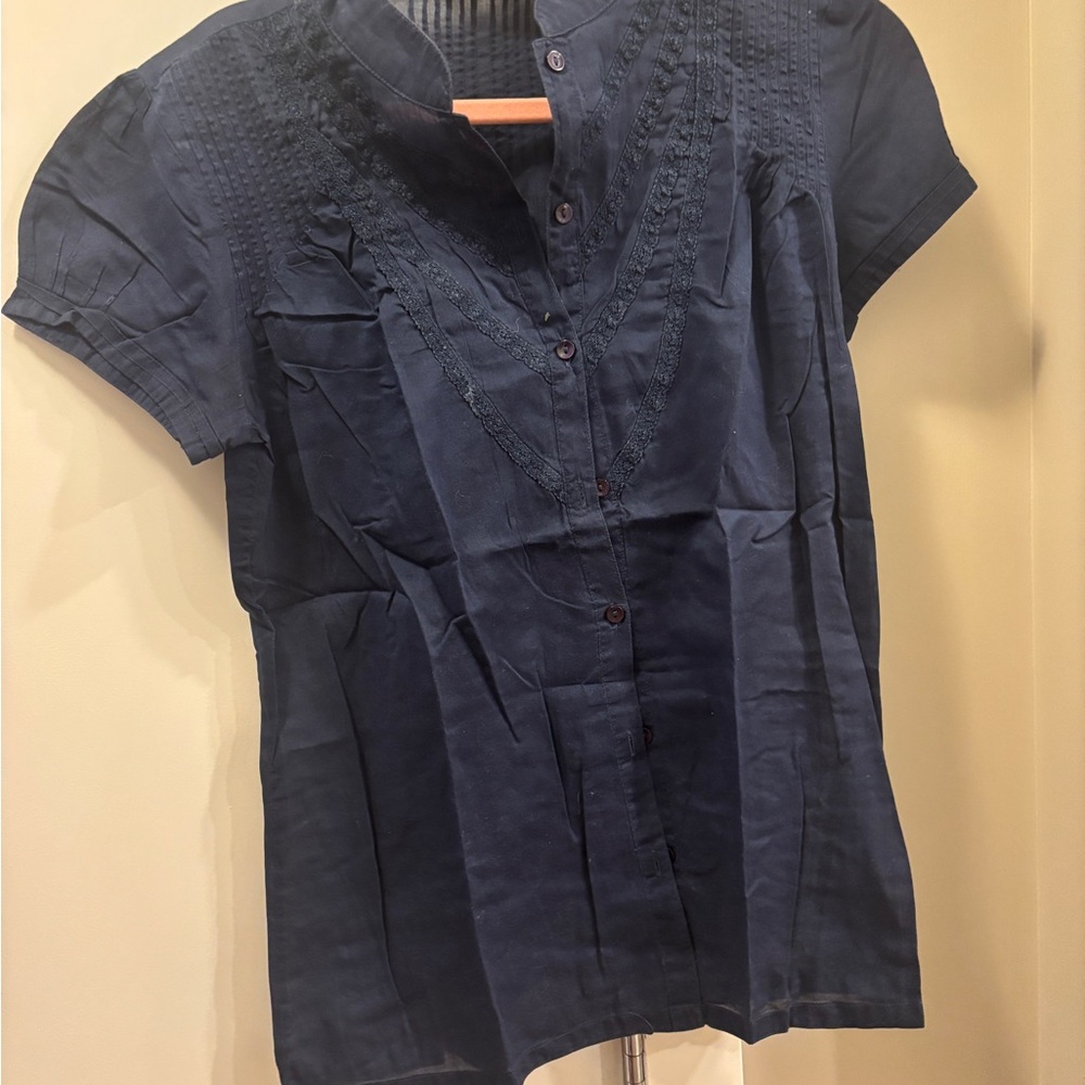 Wills Sport Button Front Top